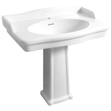 Lavabo sur Colonne Louxor Blanc