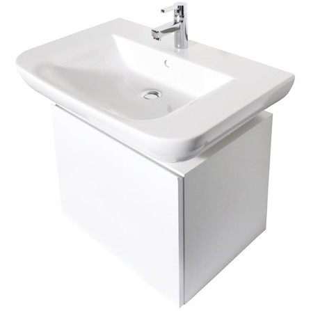 Meuble de Salle de Bain 43 cm Blanc Sarr Design