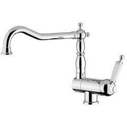 Robinet rétro pour évier Bec Escamotable