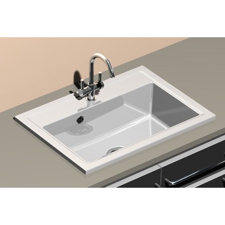 Pinacle Blanc Timbre d'Office Sarreguemines