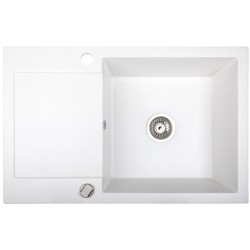 Évier Brenor Alkor CC 1 bac blanc