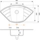 Évier d'angle Brenor ALTAIR 1 bac graphite