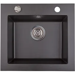 Évier ARGO 1 cuve granit graphite