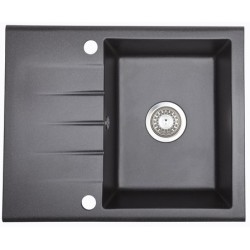 Évier en granit modèle CARO10 Brenor 1 cuve graphite