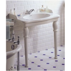 Lavabo sur Colonnettes Louxor Blanc