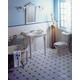 Lavabo sur Colonnettes Louxor Blanc