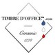 Timbre D'office Grand Siecle Blanc