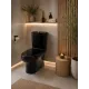 Toilette en céramique Marbella noir