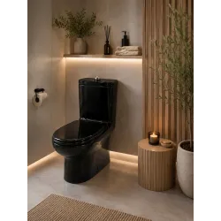 Toilette en céramique Marbella noir