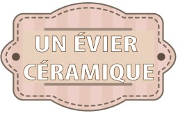 Un évier céramique