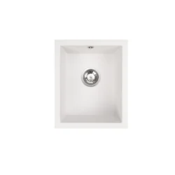 Évier granit 1 bac sous plan Brenor Junit 38 37,5 × 45,5 cm