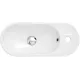 Lave mains céramique Pirogue Blanc Sarreguemines