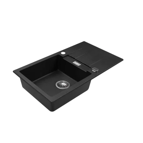 Évier Brenor Athena noir moucheté - vue produit