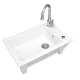 Lingot Blanc 1 Cuve Sarreguemines Timbre D'office