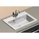 Pinacle Blanc Timbre d'Office Sarreguemines