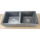 Evier Timbre D'office Belfast 2 cuves anthracite