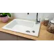 Evier Lingot Blanc 1 Cuve Sarreguemines Timbre D'office