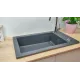 Evier lingot antrhacite 1 cuve Timbre d'office