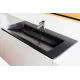 Lavabo encastrable Rectangulaire anthacite