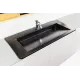 Lavabo encastrable Rectangulaire anthacite