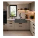 Evier Timbre D'office Belfast 2 cuves anthracite