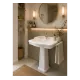 Lavabo sur Colonne Louxor Blanc