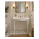 Lavabo sur Colonnettes Louxor Blanc