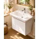 Meuble de Salle de Bain 43 cm Blanc Sarr Design