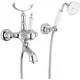 Mitigeur thermostatique de baignoire mural Oxford chromé avec douchette, vue produit