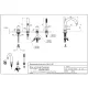 Plan coté Bugnatese 05755 : portée du bec 189 mm, perçages Ø 30 mm, rebord 25 mm