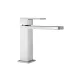 Mitigeur de lavabo Tetris 9113 chromé, corps carré et bec plat