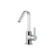 Mitigeur de lavabo Morse 1013 chromé, corps cylindrique et bec plat en arc