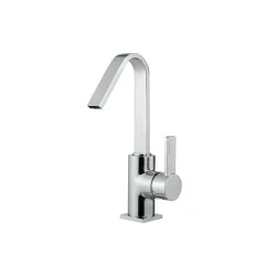Mitigeur de lavabo Morse à bec plat et vidage automatique