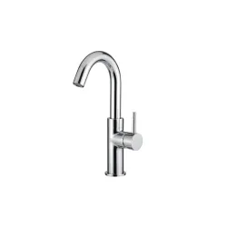 Mitigeur de lavabo K Line col de cygne avec vidage