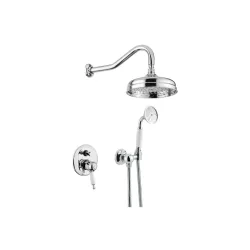 Ensemble de douche encastré Oxford avec pomme et douchette